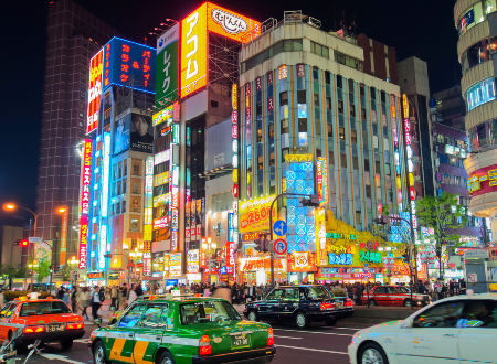 Eindig je reis in trendy Tokyo