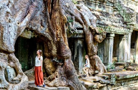 Familiereis THAILAND & CAMBODJA - 15 dagen; Jungle, Tempels en Strand