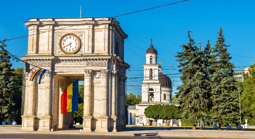Aankomst Chisinau