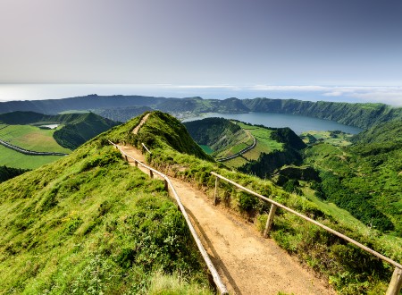 Sete Cidades en Lagoa do Fogo