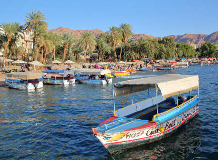 Aan de Golf van Aqaba