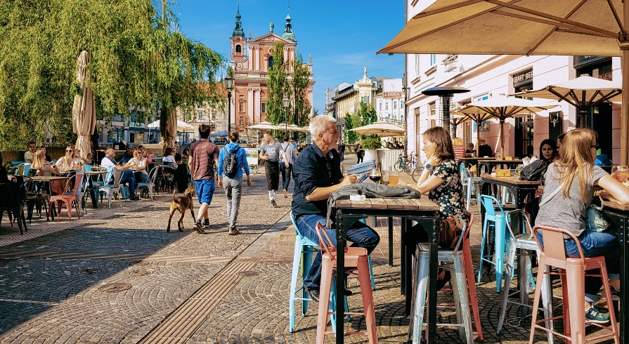 Vertrek – Aankomst Ljubljana